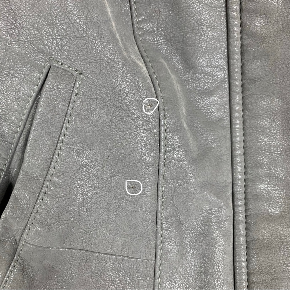 Free People Faux Leather Jacket - Picture 7 of 9